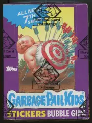 1987 Topps Garbage Pail Kids Series 7 Wax Box BBCE Wrapped Sealed