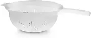 9.75 Inch Plastic Strainer Colander with Long Handle – Made of Food Safe Bpa-Fre