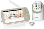 Infant Optics DXR-8 PRO Video Baby Monitor, 720P HD Resolution 5" Display, Pa...