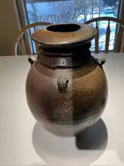 Chuck Solberg Studio Pottery Wood Fired Vase