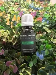 Citronella Essential Oils ~ Pure Natural Aromatherapy Massage Oil - Therapeutic Grade - 100% Natural Incense - Pure essential oil (10ml)