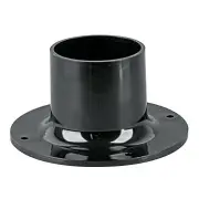 Deck Mount 76mm in Black Superlux Lighting - BZ-FLANGE