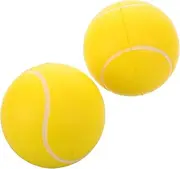 2pcs Grip Ball Exercise Hand Ball Exercise Hand Grips Yellow Pu