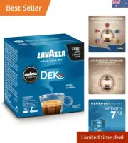 A Modo Mio Dek Cremoso, 16 Coffee Pods, Decaffeinated Coffee Pods Espresso, 1...