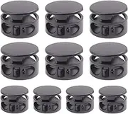 Cord Locks | Metal Cord Stopper Paracord Lock Stopper,Heavy Duty Drawstring Clamp, Sturdy Spring Toggle Fastener for Tents, Sportswear