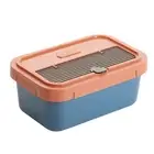 Microwave-safe Lunch Container with Cutlery Compartment Lunch Box with Cutlery