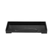 Vanity Tray Black Bathroom Vanity Countertops Toilet Tank Storage Tray, 5761