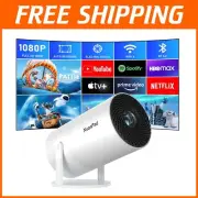 Compact WiFi & Bluetooth Projector with Dustproof Design & Automatic Keystone