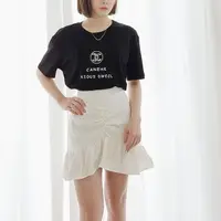 在飛比找momo購物網優惠-【BBHONEY】韓風立體鑽英文短袖棉T(網美熱搜款)