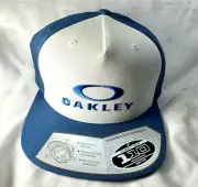 Oakley NEW CALIFORNIA BLUE SLIVER 110 FLEXFIT HAT CAP