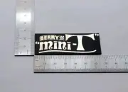 Berry Mini-T Dune Buggy Badge Logo Emblem Nameplate With Adhesive Brushed Gold
