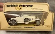 VTG Matchbox: 1928 Mercedes SS. Models of Yesteryear Y-16 White. 1978 NIB 1:45