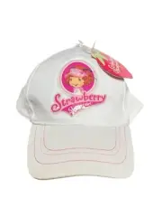 vintage strawberry shortcake baseball hat cap youth little girls OSFA NWT 2005