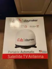 Winegard Dish Playmaker Portable Satellite TV Antenna PL7000 Antenna and Cable