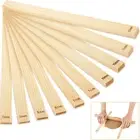 10 Pcs Wooden Rolling Pin Guides Set 5 Sizes Clay Pottery Polymer Depth Tools