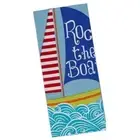 Sail Boat Printed Design Lint Free 100% Cotton Towel - 27985