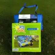 Kids’ Ice Cream Pop Up Play Tent & Ice Cream Outdoor Blanket. How Awesome?!!