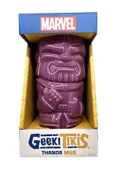 Geeki Tikis Marvel Thanos Ceramic Tiki Mug New in Original Box