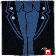 Marushin 4855015800 Detective Conan Costume Akai Handkerchief, Organic Cotton, Untwisted