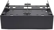 Masyrt Mounting Frame, mounting Frame for 2 x 2.5 inch HDD/SSD and 1 x 3.5 inch HDD Drives to 5.25 inch Bay, 5.25 Front Plate Adapter, Anti-Vibration, Front Plate