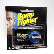 NEW Bump Fighter Refill Cartridge Razor Blades - 5 Cartridges Each (1 Pack) NOS