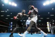 Mike Tyson In Action Boxing 1986 Old Photo 6