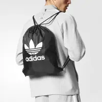 在飛比找Yahoo!奇摩拍賣優惠-Adidas阿迪達斯三葉草抽繩包21新款男女足球籃球包束口乒