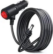 for Starlink Mini Power Cable to Cigarette Lighter Plug W/Switch, 3M/9.8FT Starlink Mini Car Adapter Waterproof 16AWG DC Cable for Car RV Boat Truck Camper