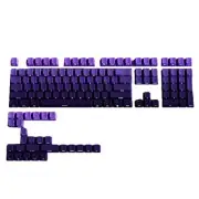 1X(Gradient Shot PBT Keycap Backlit Keycap 130 Key Full Keycaps Set for3967