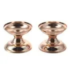 3 inches Gold Candlestick Gold Candle Holders Metal Pillar Parties Decor