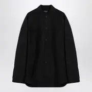 [Balenciaga] Large Fit Outerwear Shirt Black XS Black