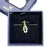 Swarovski Remix Collection Hamsa Hand Charm In Rose Gold