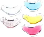 SOESFOUFU Hot Cold Therapy Eye Pad 5pcs U-shaped Eye Care Patch Face Ice Pack Eyemask Portable Eye Ice Pack Anti-wrinkle Eye Pad