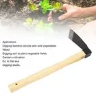 Wooden Handle Gardening Hoe Small Digging Hoe For Weeding Planting Clam♡