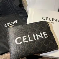 在飛比找PopChill優惠-[二手] CELINE 拉鍊零錢包