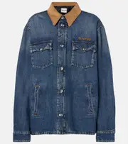 [Miu Miu] Miu Miu Denim jacket AU 14 blue