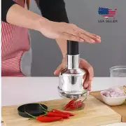 Onion Cutter Vegetable Fruit Salad Garlic Food Chopper Dicer Grinding Kitchen US