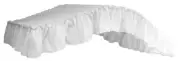 Canopy Bed Tops & Bed Skirts, Colors White or Ivory, Flat or Arch Style Canopies