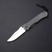 Chris Reeve Knives Umnumzaan - Sand Blasted / Drop Point MagnaCut Blade