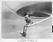 Jerry Lewis coming out of space ship in Visit To A Small Planet 1960 Old Photo