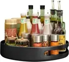 Dynus 31cm Carbon Steel Lazy Susan Turntable, Rotating Spice Rack One Layer, ...