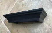 Black Resin Floating Shelf Moulding Profile Traditional Style 8.75" x 4" x 1.75"