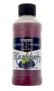 Brewer's Best Natural Beer and Wine Fruit Flavoring (Blackberry)