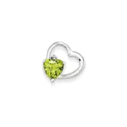 14k White Gold Real Diamond u0026 PE Pendant