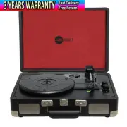 Curiosity Suitcase Bluetooth Turntable with Speakers Original Record Player Kit