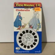 1991 Tyco VIEW-MASTER 3-D Walt Disney's CINDERELLA 3009 Sealed