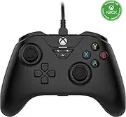 Snakebyte Gamepad Base X™ Black – Xbox Controller – Compatible with Xbox Series X | Xbox 360 and PC – Includes 3-Meter Detachable USB-C Cable – 3.5MM Headset Jack – Xbox Game Controller