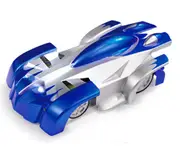 Wall Climbing Remote Control Race Car Intelligent Remote Control Car Can Crawl on The Wall and Crawl on The Ground-Blue