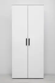 Stockholm Universal Storage Cupboard - Slim Shaker Panel - Deco Black Handle