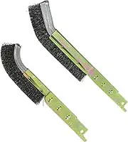 SK11 ZAK Reciprocating Wire Brush for Reciprocating Saws, Long and Short, Set of 2